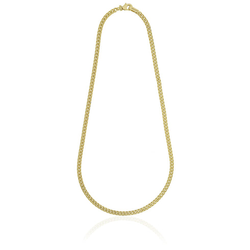 COLLANA CATENA GRUMETTA DORATA 2520